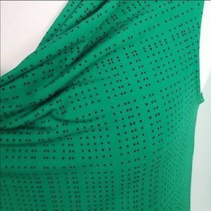 NWT! Nana Republic Emerald green Scoop neck top